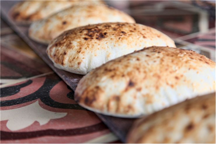 Picture - Bread Baked in Brick Oven